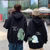 Dino Print Couple Sweatshirt