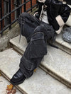 Heritage Tie-Up High Waisted Emo Denim