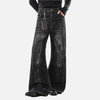Metro Lightning Pattern Heritage Bell Leg Denim