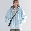 Multi-Hue Zip Long Sleeve Top
