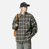 Varsity Checker Embroidered Button Shirt