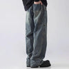 Classic Blue Seoul Style Field Utility Denim