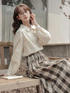 Puff Sleeve Vintage Elegant Blouse