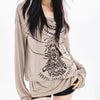 Brown Classic Epoch High-End Wasteland Style T-Shirt