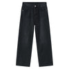 Vintage İspanyol Paça Jean Pantolon, detay görünüm — Navra Wear