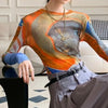 Heritage Stars-and-Stripes Style Slim Fit T-Shirt