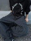 Blade Stripe Wide-Leg