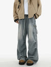 High Street Pintuck Utility Denim