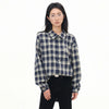 Wa-Style Luxury Plaid Womens Blouse