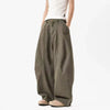 Wide Leg Gölge Baskılı Pantolon, kombin görünüm — Navra Wear