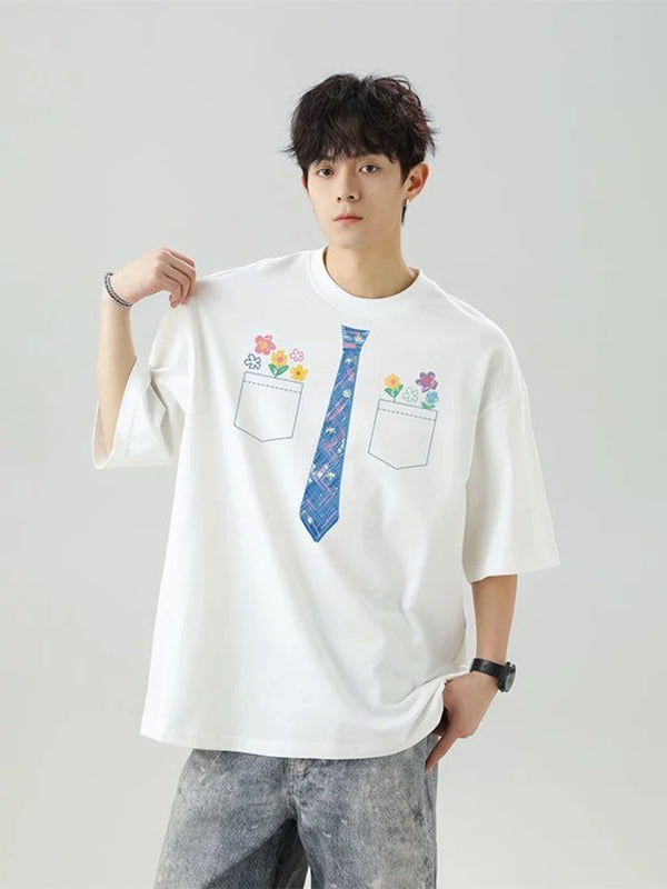 Circa-2000 Heavy Cotton Graffiti Tie Dye Short Sleeve T-Shirt alternatif görünüm