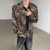 Wild Luxe Leopard Long Sleeve Blouse