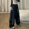 Vintage  Denim Heritage Mosaic Relaxed Pants