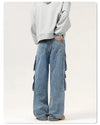 Y2K Baggy Jean Pantolon, stil görünüm — Navra Wear