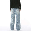 Essential Hand-Painted Scrawl Denim