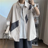 Tokyo Contrast Casual Versatile Top