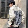 Heritage Elegant Couple Jacquard Denim Jacket