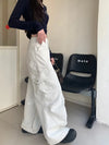Women's Modern Bell-Leg Utility Trousers