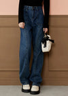 Chic High-Rise With Narrow Classic Leg Denim