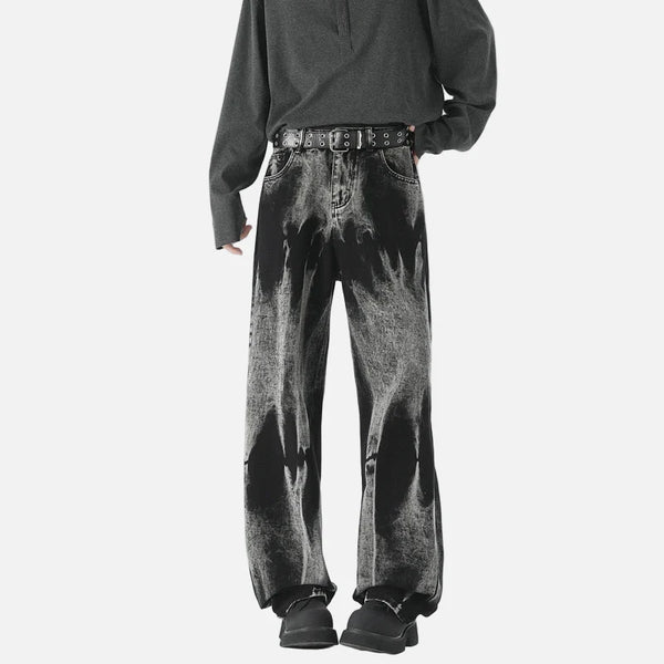 Durable Metro Black Batik High Denim