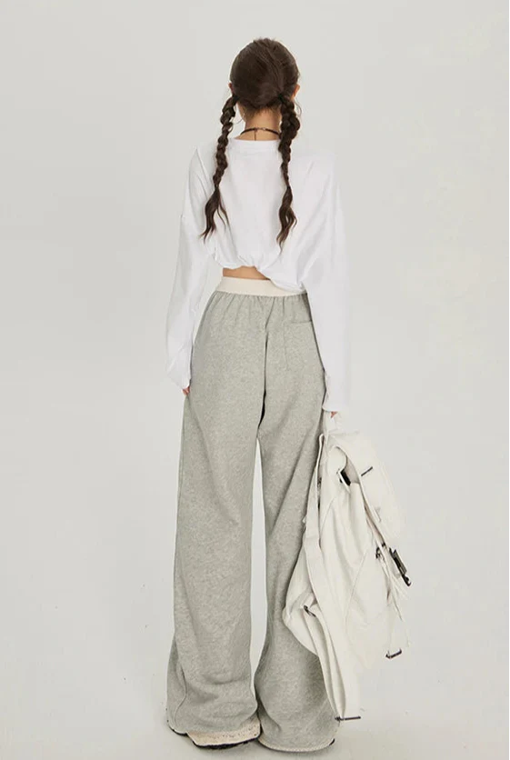 Wide Leg Beli Lastikli Jogger alternatif görünüm