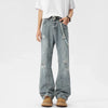 Oversized Energy  Broken Hole Slim Denim