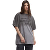 Curated Digital-Age Underground Print Tie Dye Ripped T-Shirt