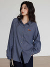 Vintage Oversize Ekose Gömlek, stil görünüm — Navra Wear