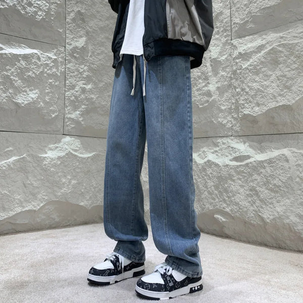 Men's Classic Black Denim alternatif görünüm