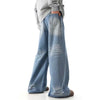 Classic Boy Freind Heritage Oversized Blue Relaxed Denim