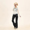Insulated Sleek Slim Fit Black Utility Denim