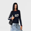 Women Iced Classic Epoch Spliced Slim Fit T-Shirt