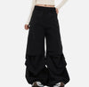 Block Color Wide-Leg