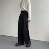 Black Oversized Dress Wide-Leg