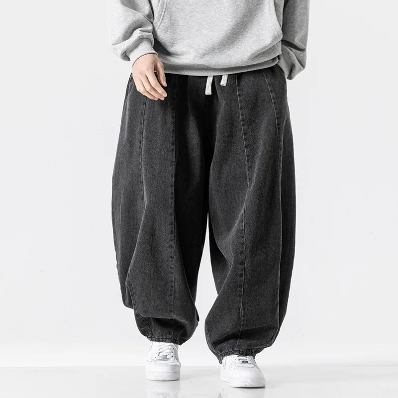 Chic Easy Cut Japanese Lantern Denim