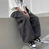 2000s versatile Relaxed Bell Leg Utility Denim