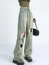 2000s Metro Heritage Western Style High-Rise Denim
