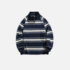 Stripe Drop Half-Zip Sweatshirt