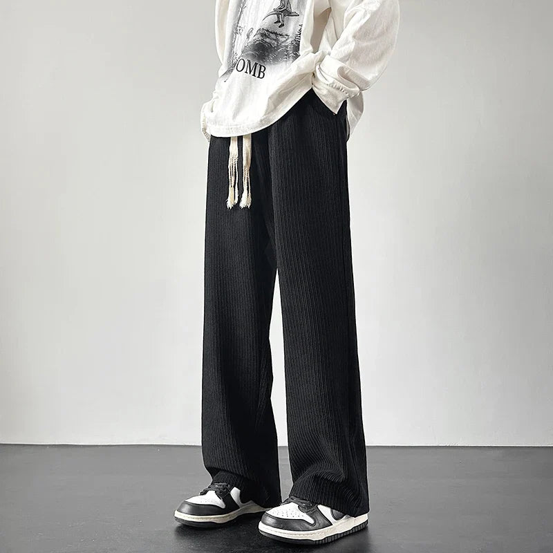 Wide Leg Jogger, önden görünüm — Navra Wear