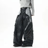 Metro Raw Edge Dirty Dying Denim