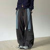 Vintage Wide Leg Western Baskılı Jogger, detay görünüm — Navra Wear