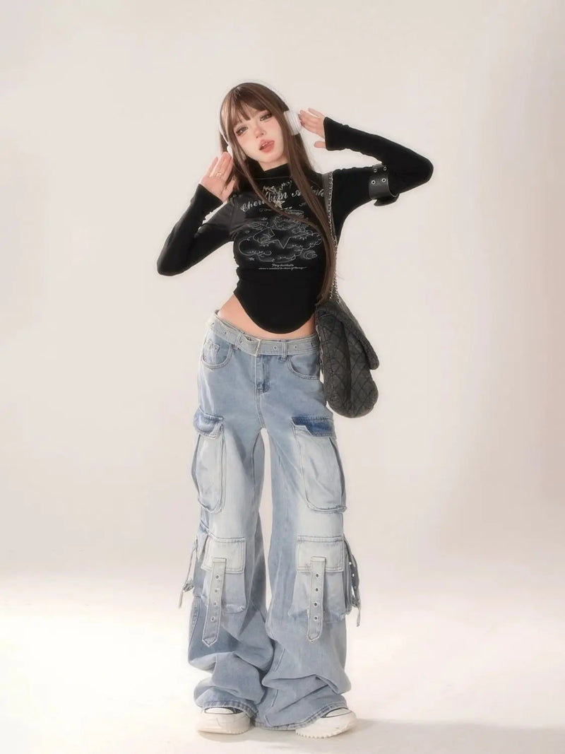 High Street Rinse Multi-Utility Denim