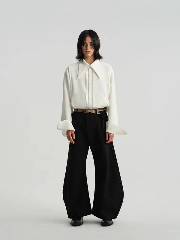 Icon Barrel Silhouette Trousers