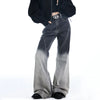 Ombre Color Mosaic Bootcut Denim