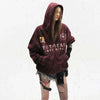 Crimson Air Zip Hood Sweatshirt