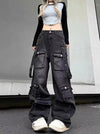 Relaxed Heritage 2000s High-Rise Utility Trousers