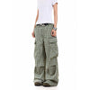 Chic Metro Plaid Relaxed Wide Leg Street Pants