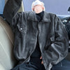 Deconstructed Western Faded Denim Jacket