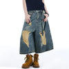Investment Piece Western Style Denim Shorts