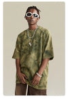 Easy-Fit Water Ripple Acid-Rinsed T-Shirt